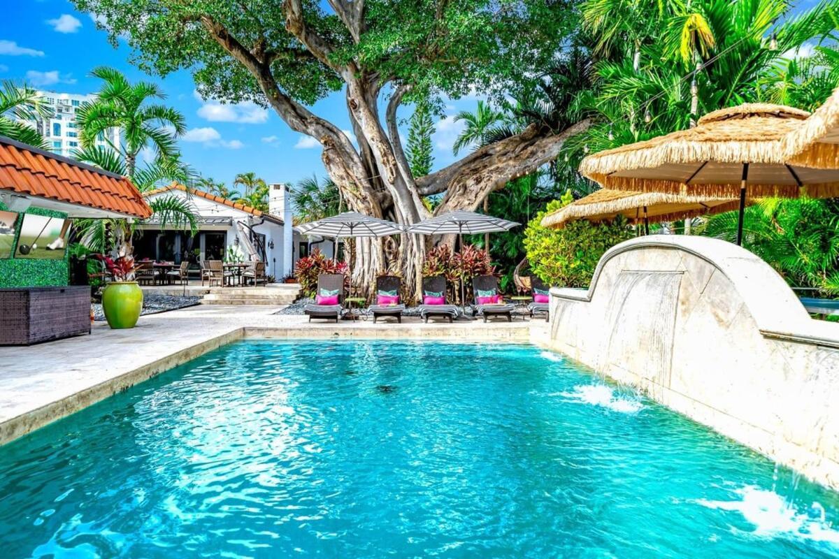 Beach Estate Las Olas Beach Best Location Fort Lauderdale Exteriér fotografie